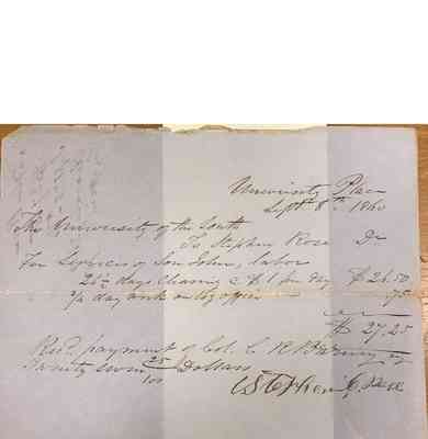 Charles Barney Papers Box 1 Document  24