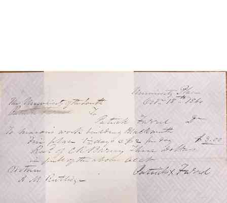 Charles Barney Papers Box 1 Document  51