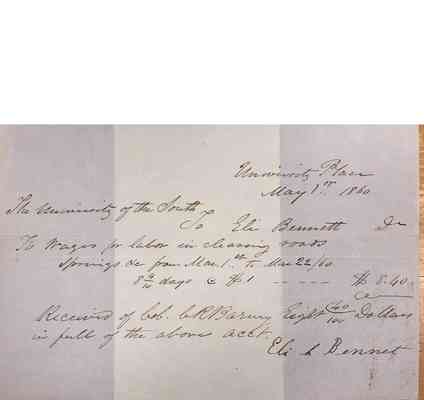 Charles Barney Papers Box 1 Document  6