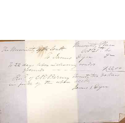 Charles Barney Papers Box 1 Document  61