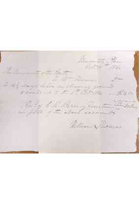 Charles Barney Papers Box 1 Document  76