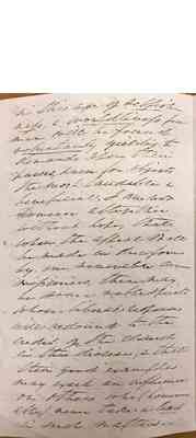 Fairbanks Papers Box 4 Document  8