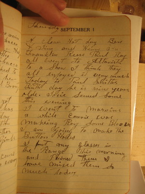 Thursday September  1, 1921