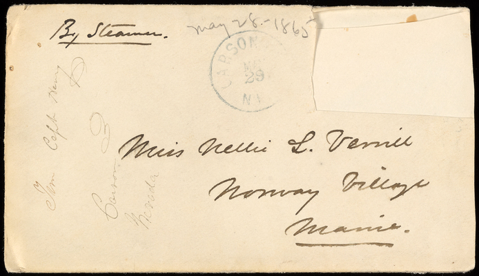 May 28, 1865 envelope