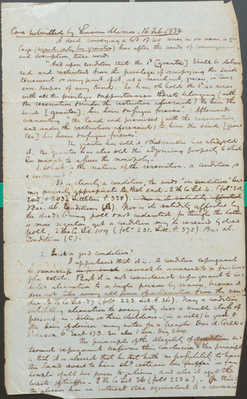 Case Submitted by Lucian Minor, 16 February 1830
