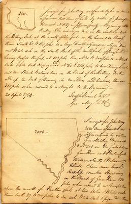 John May land entry book, 1783-1786