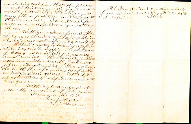 1858/07/08, L.W. Green (page two)