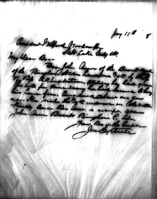 Letter from James Ephraim Steele, 11 January 1898 [LE-40830]