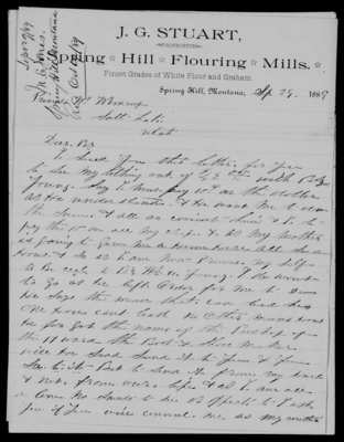 Letter from Mary Effie Stuart Jones, 29 September 1889 [LE-41435]
