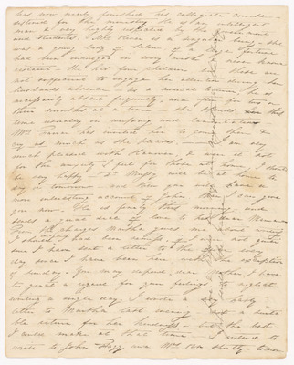 Letter from Sarah Parker Parrott to her mother, 11 June 1828