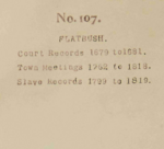 Records of Slavery